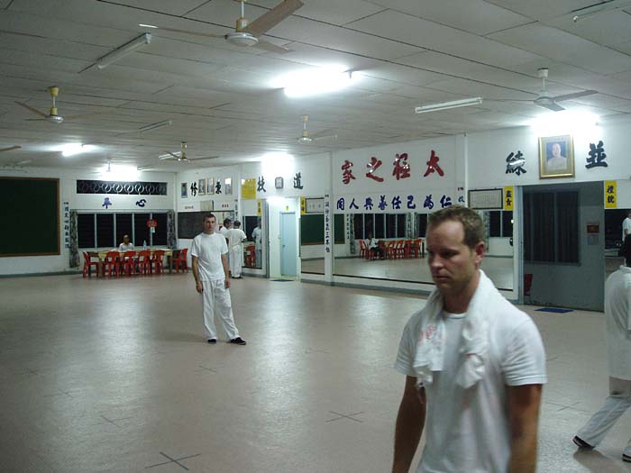 Sydney Tai Chi members workshop at Huang Tai Chi Tenom May 2007